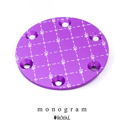 Horn Delete Plate Kit - Purple