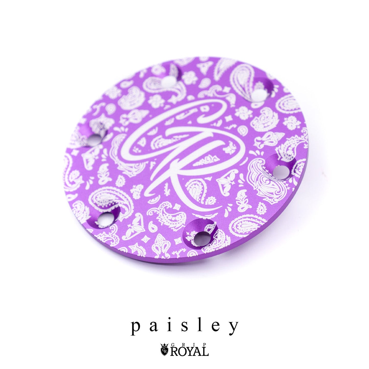 Grip Royal - Horn Delete Plate Kit - Purple