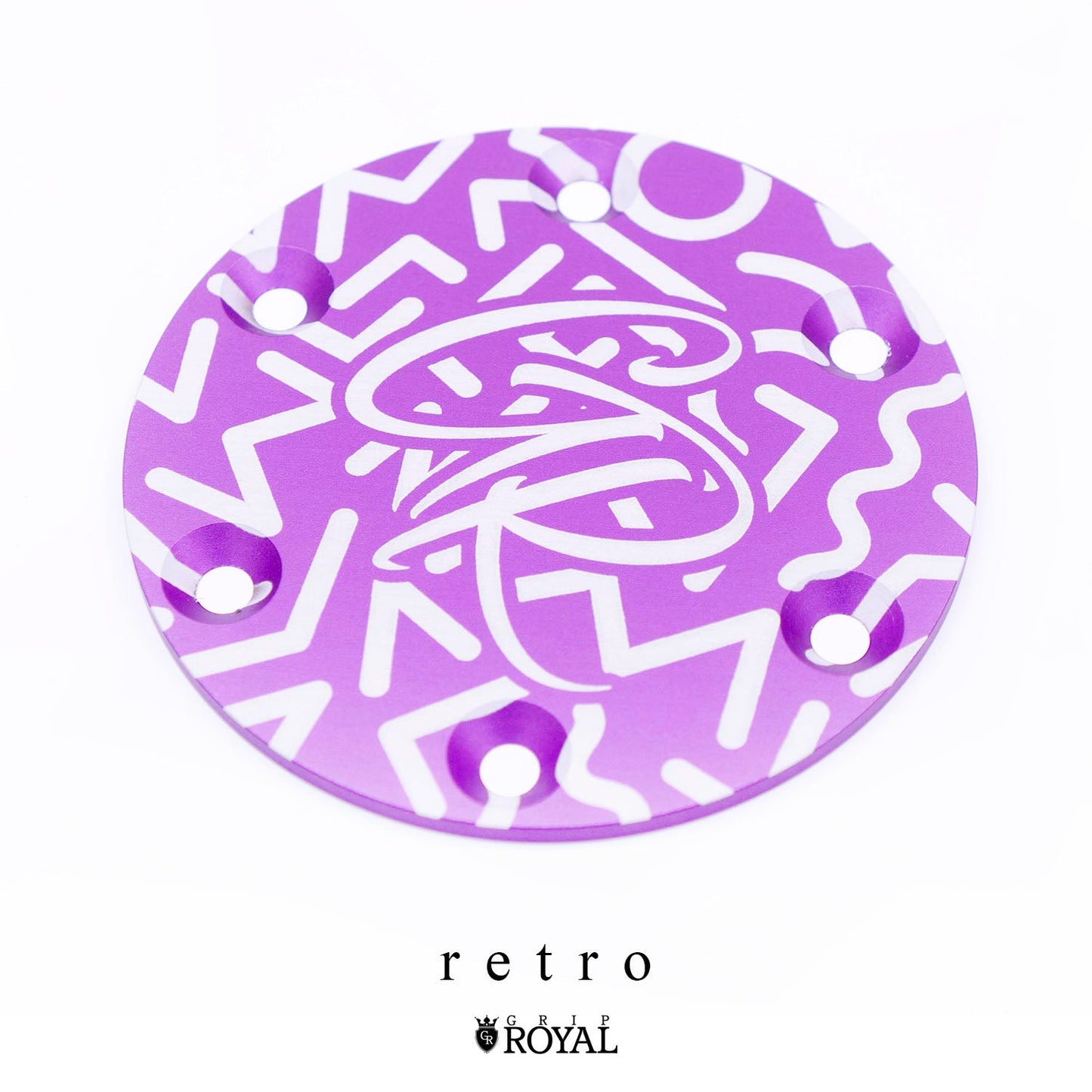 Grip Royal - Horn Delete Plate Kit - Purple