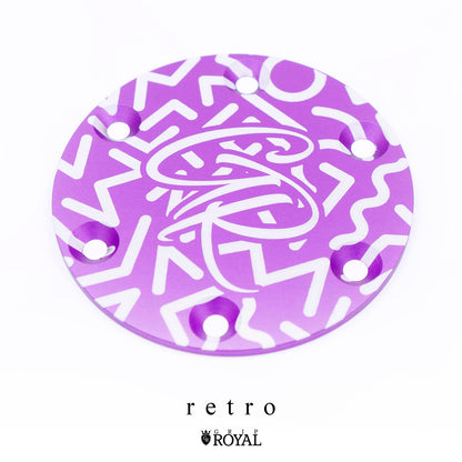 Horn Delete Plate Kit - Purple