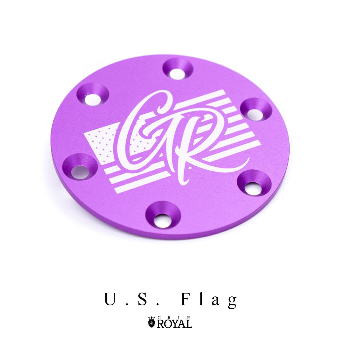 Grip Royal - Horn Delete Plate Kit - Purple