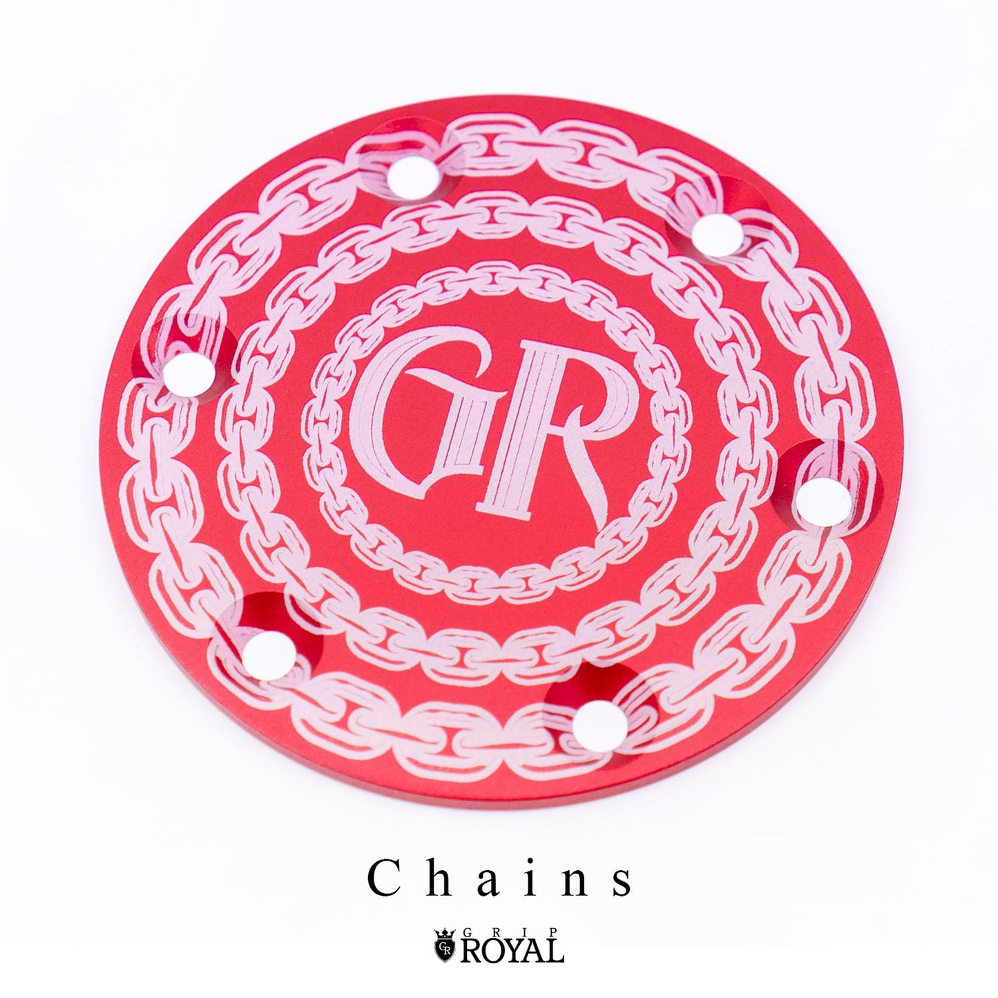 Grip Royal - Horn Delete Plate Kit - Red