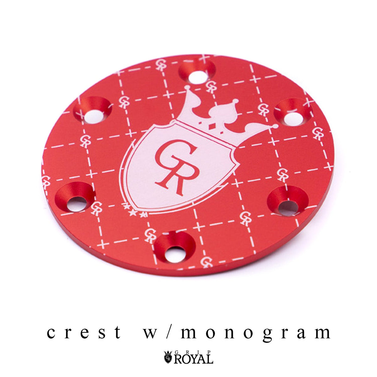 Horn Delete Plate Kit - Red