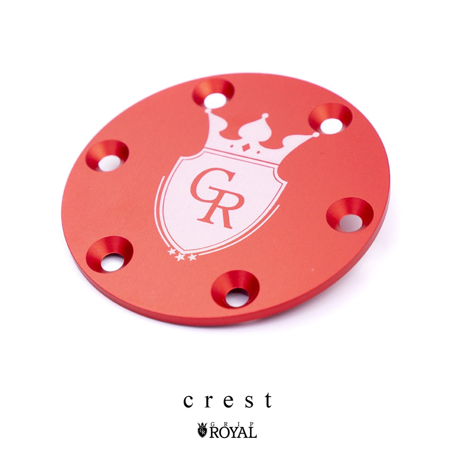 Grip Royal - Horn Delete Plate Kit - Red
