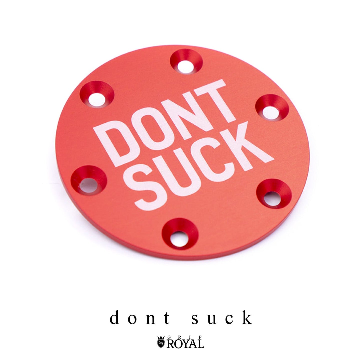 Grip Royal - Horn Delete Plate Kit - Red