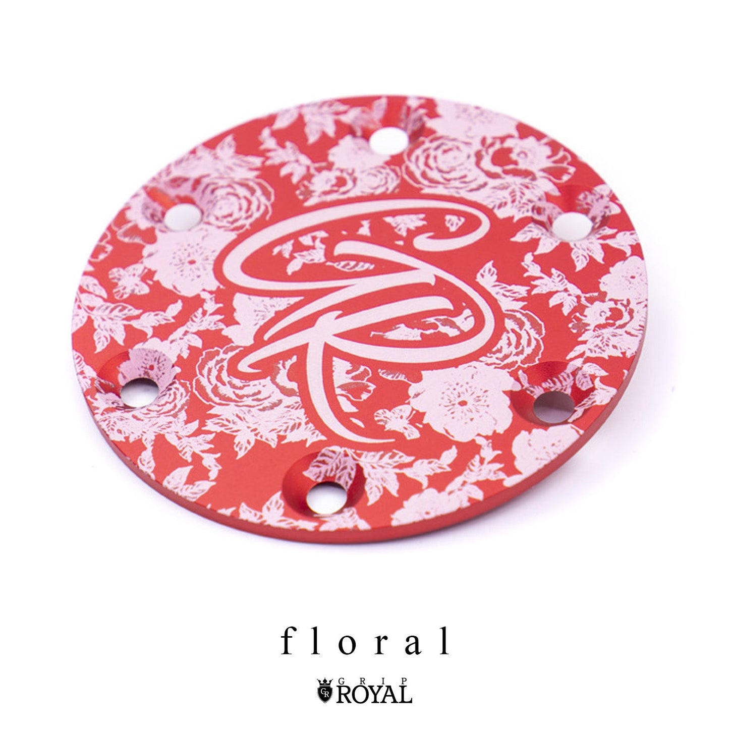 Grip Royal - Horn Delete Plate Kit - Red