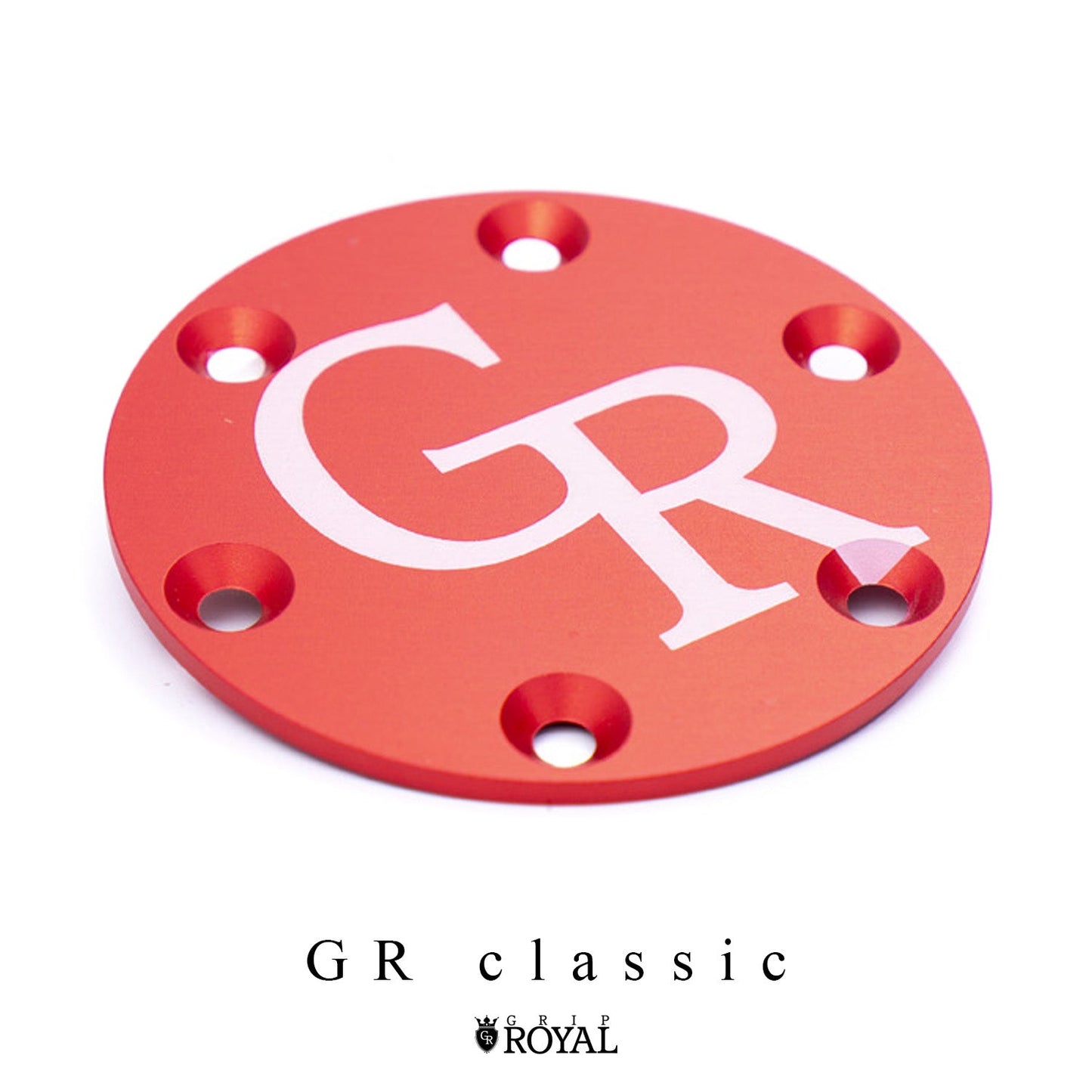 Grip Royal - Horn Delete Plate Kit - Red