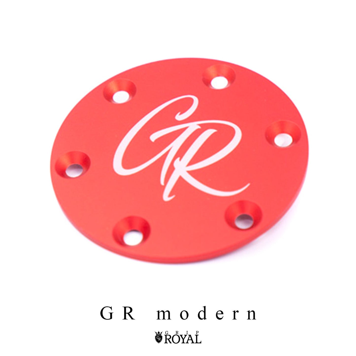 Grip Royal - Horn Delete Plate Kit - Red