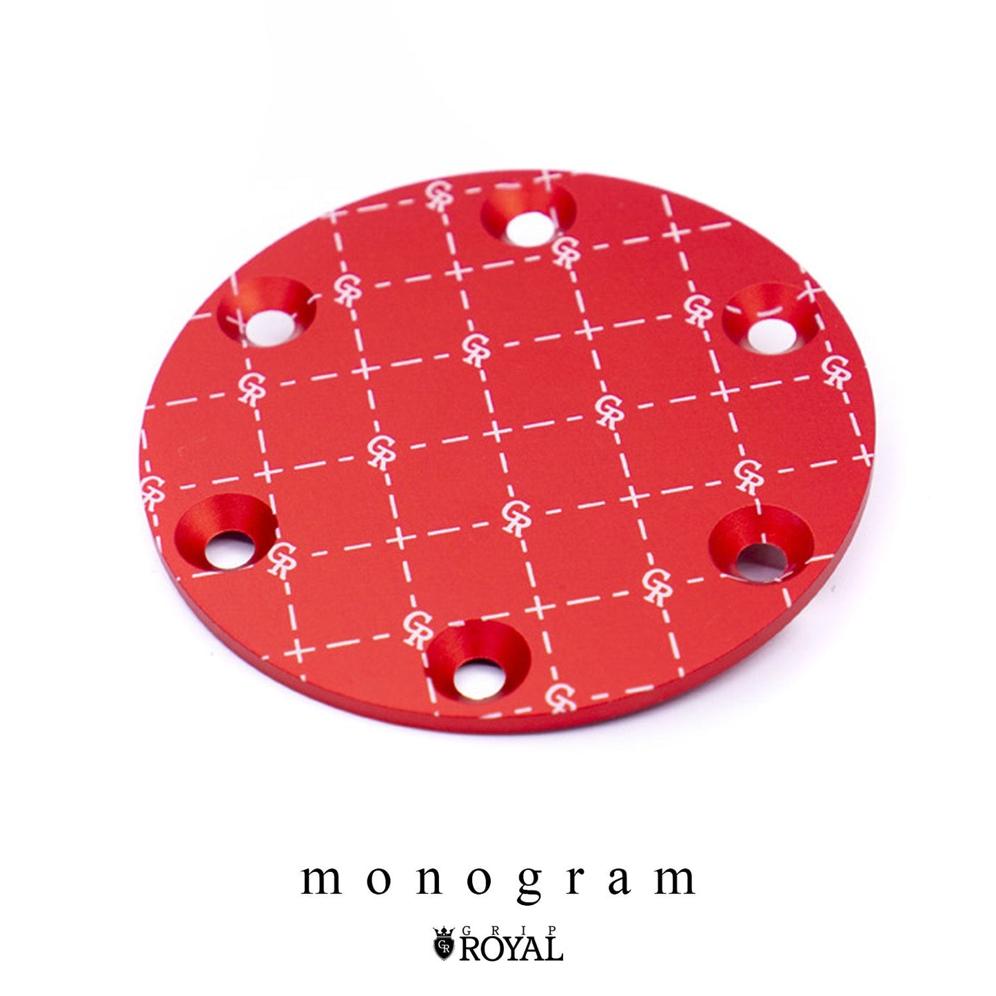 Grip Royal - Horn Delete Plate Kit - Red