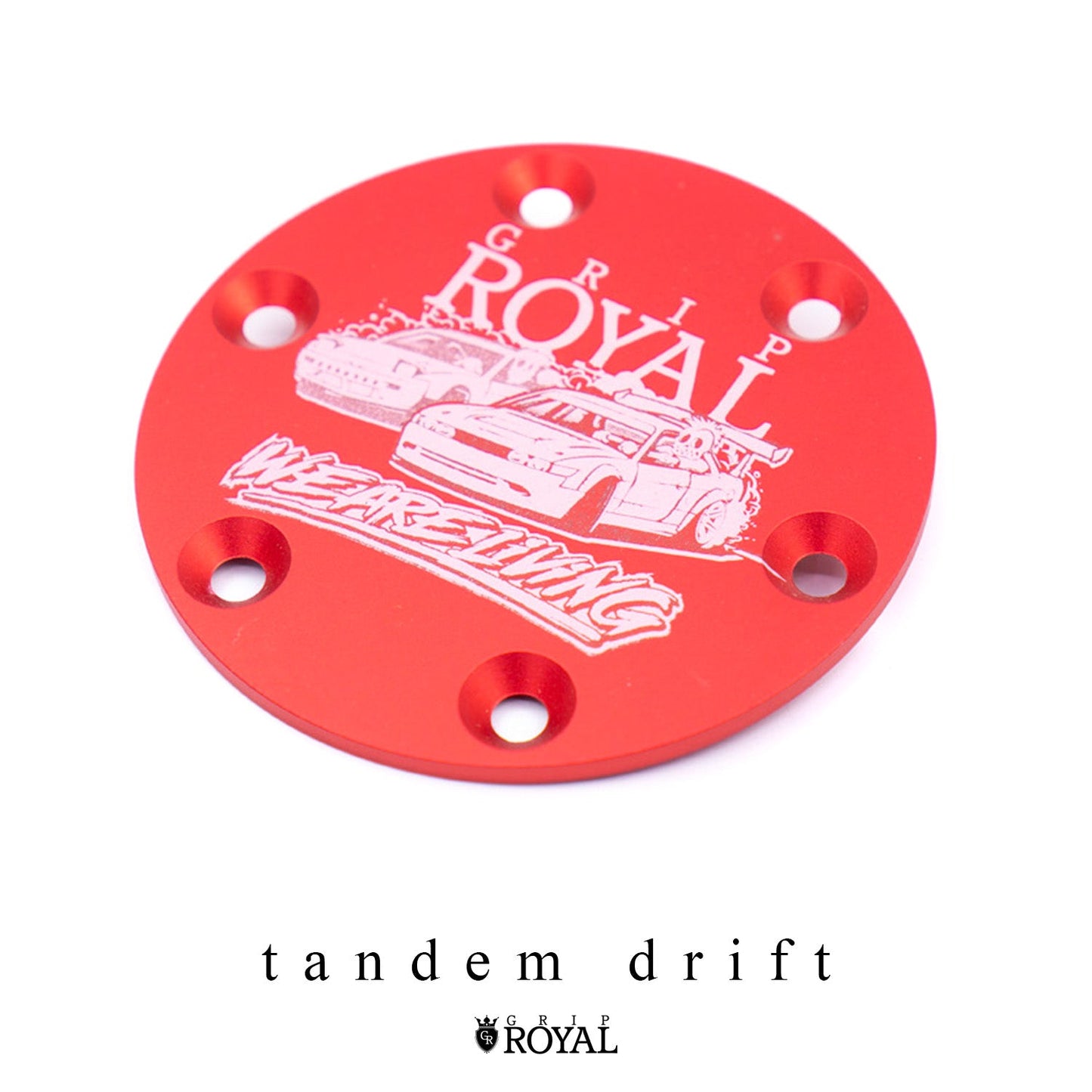 Grip Royal - Horn Delete Plate Kit - Red