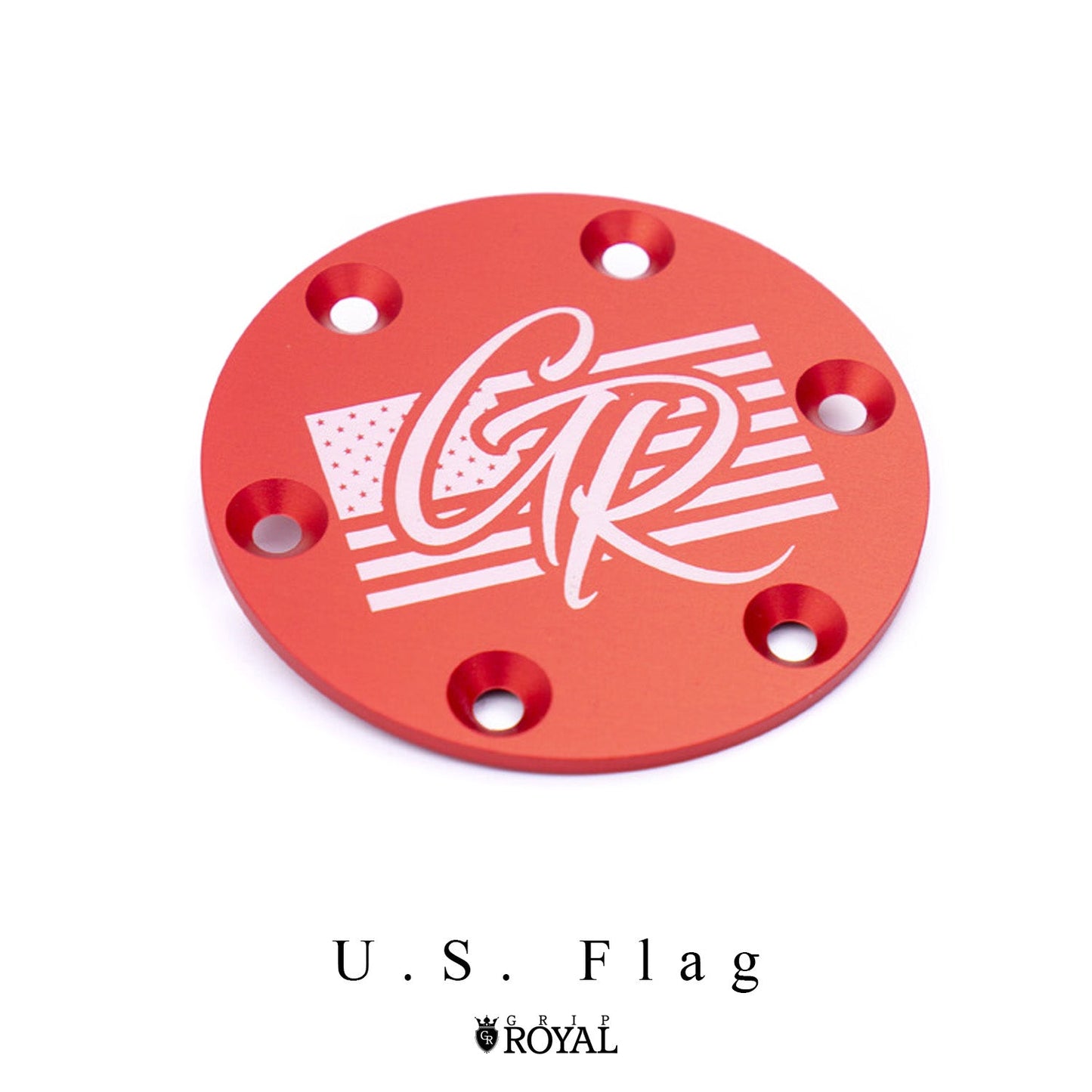 Grip Royal - Horn Delete Plate Kit - Red