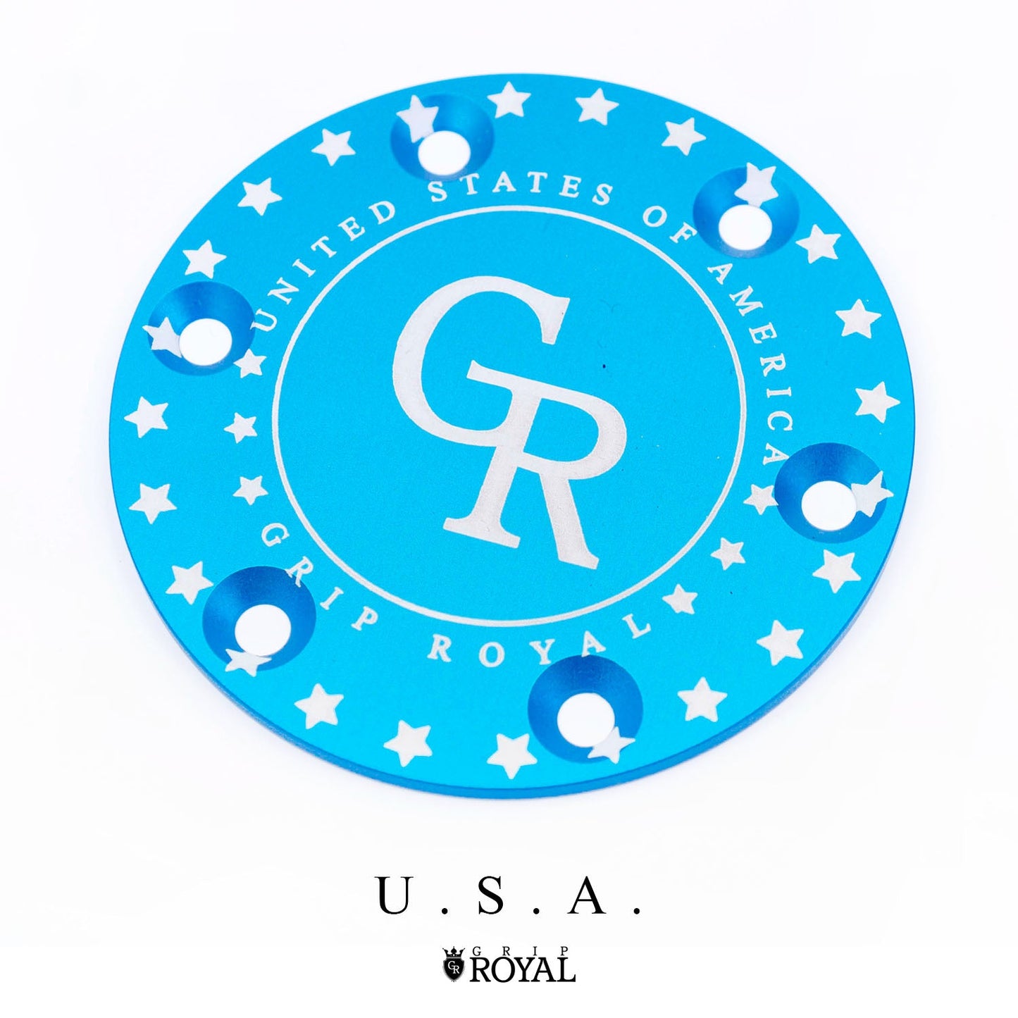 Grip Royal - Horn Delete Plate Kit - Teal