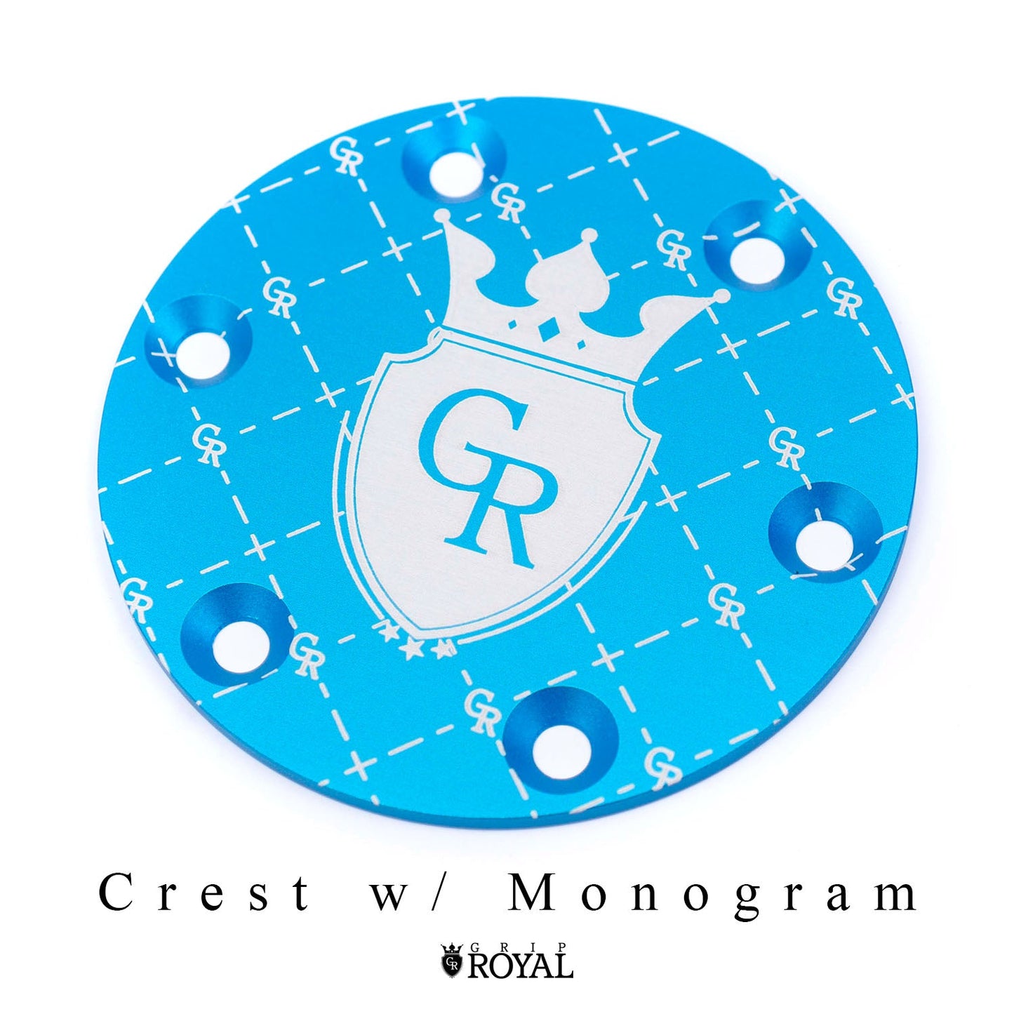 Grip Royal - Horn Delete Plate Kit - Teal