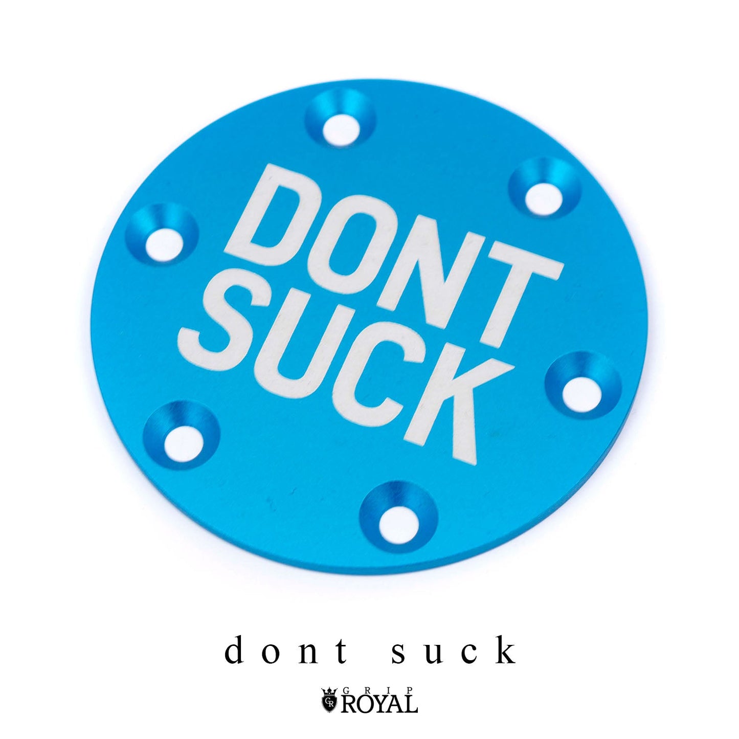 Grip Royal - Horn Delete Plate Kit - Teal