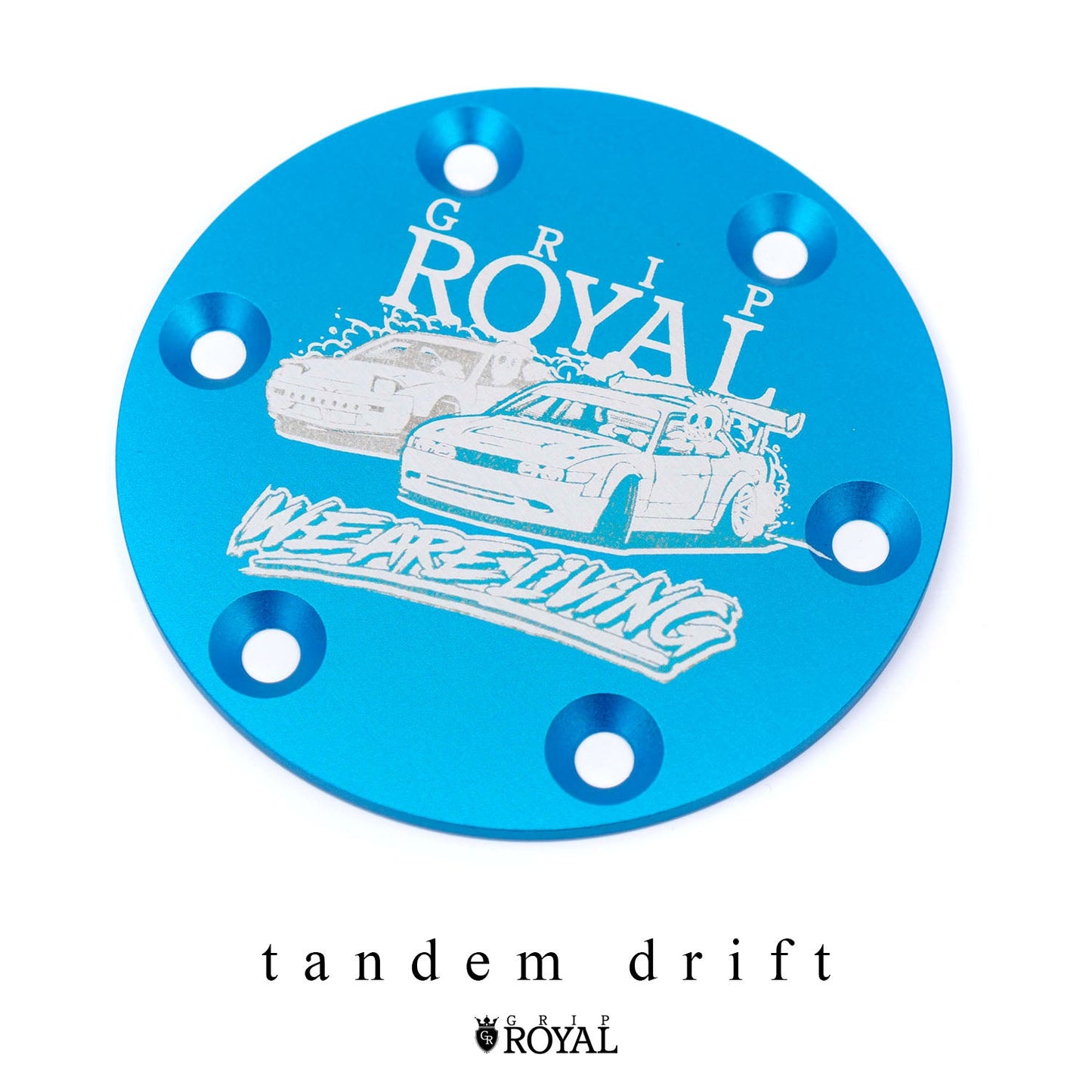 Grip Royal - Horn Delete Plate Kit - Teal