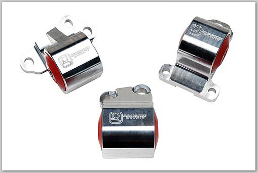Innovative 92-95 Civic B/D Series Silver Aluminum Mounts 60A Bushings (2 Bolt)