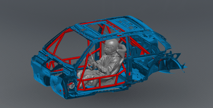 CAGEKITS - E30 Coupe FD Spec Roll Cage Kit