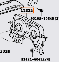 PHR - 2JZ-GTE Non-VVTi Timing Belt Cover Upper Backplate (CAM TDC)