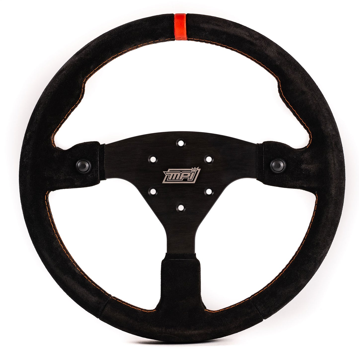 Max Papis Innovations - F-14-2B Flat Suede 2-Button Steering Wheel