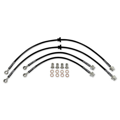 GKTech - S13 240SX BRAIDED BRAKE LINES