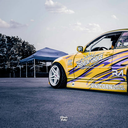 KBD - BMW E46 3 Series 2DR 4DR 1999-2005 ISB Style 4 Piece Polyurethane Full Body Kit (37-6884)