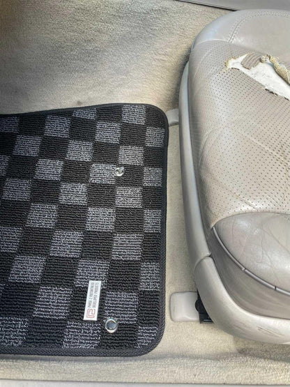 P2M - LEXUS GS300/400 2000-04 FRONT + REAR RACE FLOOR MATS : DARK GREY (P2-CPTGSS160FRDG-TP)