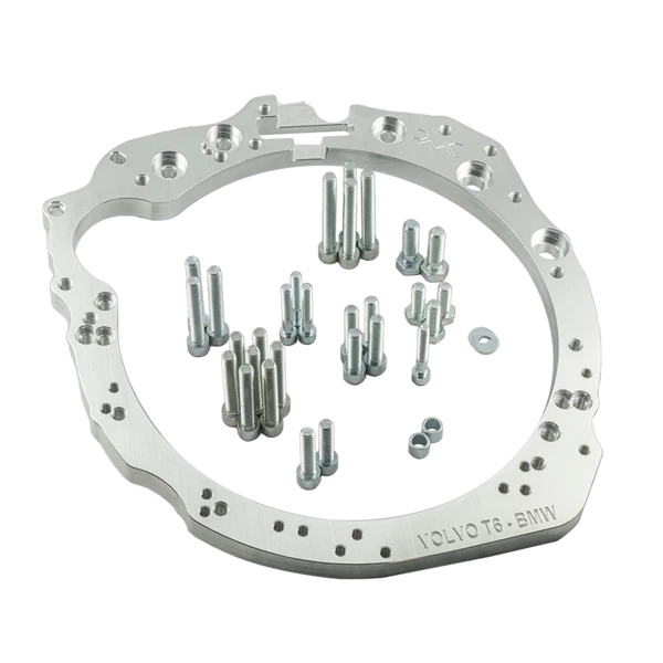 PMC Motorsport - Adapter kit Volvo "White" T5 T6 - manual 5-speed BMW M50 S50 M52 S52 M54 ZF-5- 240mm / 9.45"