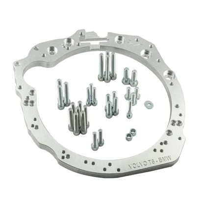 PMC Motorsport - Adapter kit Volvo "White" T5 T6 - manual 5-speed BMW M50 S50 M52 S52 M54 ZF-5- 240mm / 9.45"