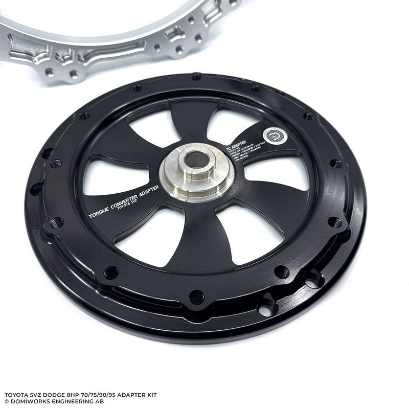 DomiWorks Engineering - TOYOTA 5VZ TO DODGE 8HP 70/75/90/95 ADAPTER KIT