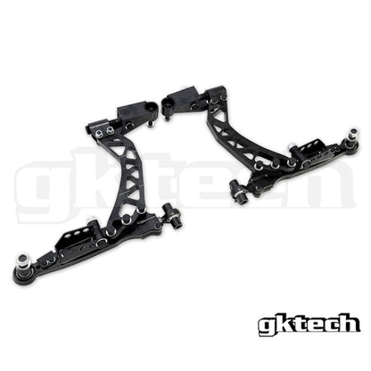 GKTECH - Z34 370Z / G37 4130 CHROMOLY SUPER LOCK LOWER CONTROL ARMS