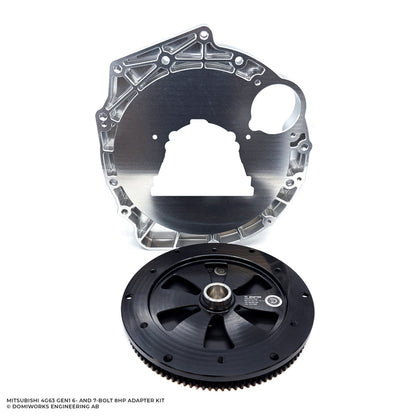 DomiWorks Engineering - MITSUBISHI 4G63 DSM GEN1 6- AND 7-BOLT - BMW 8HP N57 B58 B57 S58 ADAPTER KIT