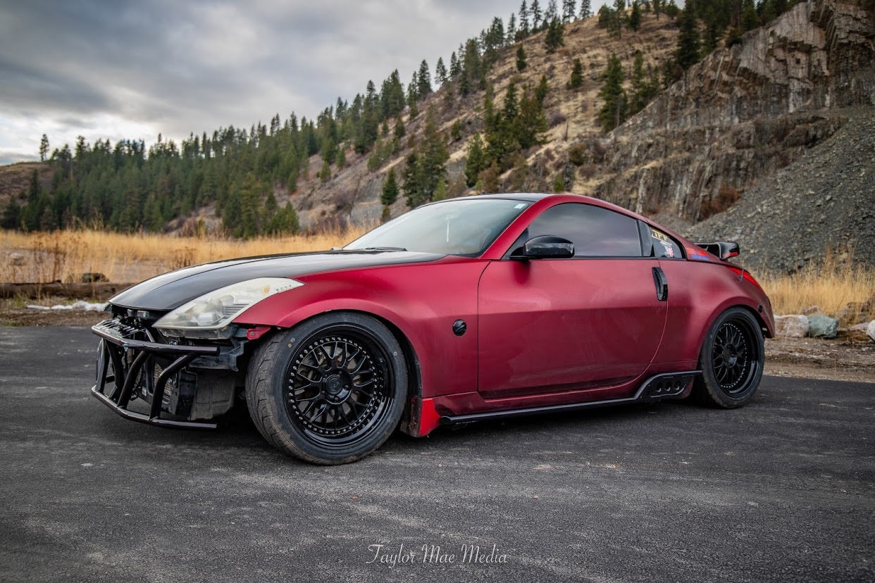 True Focus Fabrication - Nissan 350Z Side Bar Protectors
