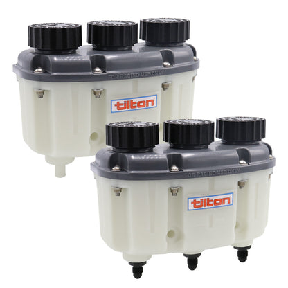 TILTON - 3-Chamber Plastic Reservoir