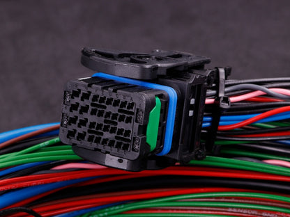MaxxECU - PRO flying lead harness 3m connector 4 (extra in/out, CAN 2, KNOCK)