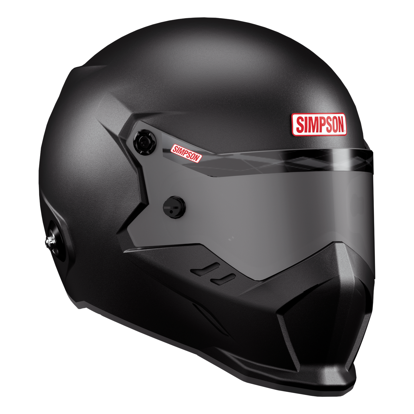 SIMPSON - KINGSNAKE HELMET SA2025 - MATTE BLACK