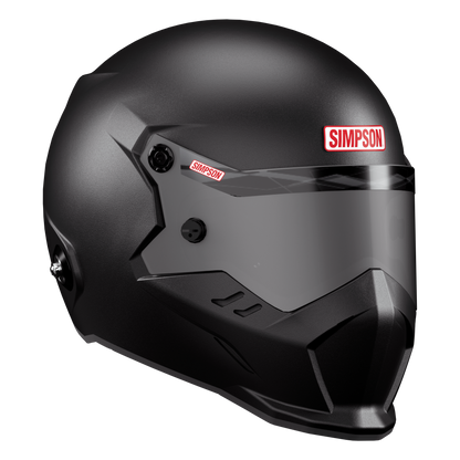 SIMPSON - KINGSNAKE HELMET SA2025 - MATTE BLACK