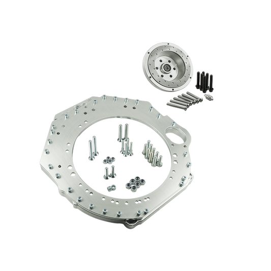 PMC - Adapter Kit GM Chevrolet V8 LS LS1 LS3 LS7 LM7 LQ - BMW M50 S50 M52 S52 M54 - 184mm / 7.25" (A-LS-M50-184S)