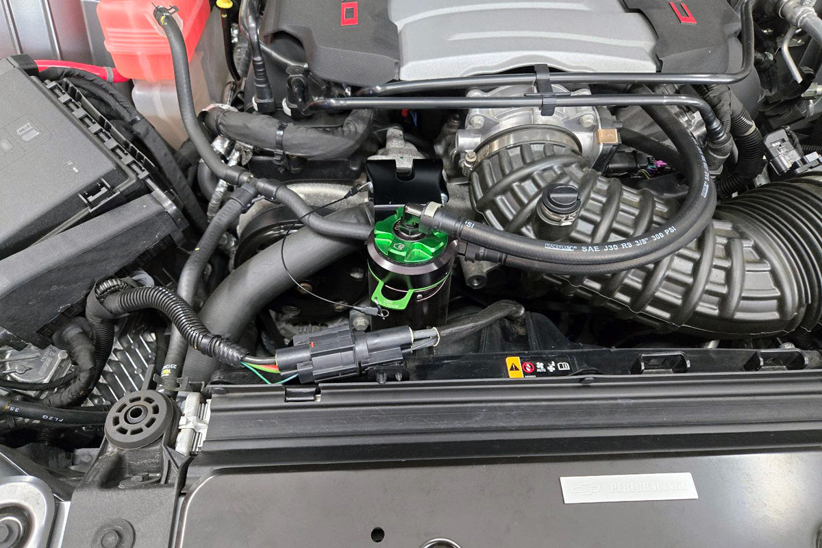 Improved Racing - CCS catch can kit, Gen 6 Camaro SS (except ZL1), 7 oz