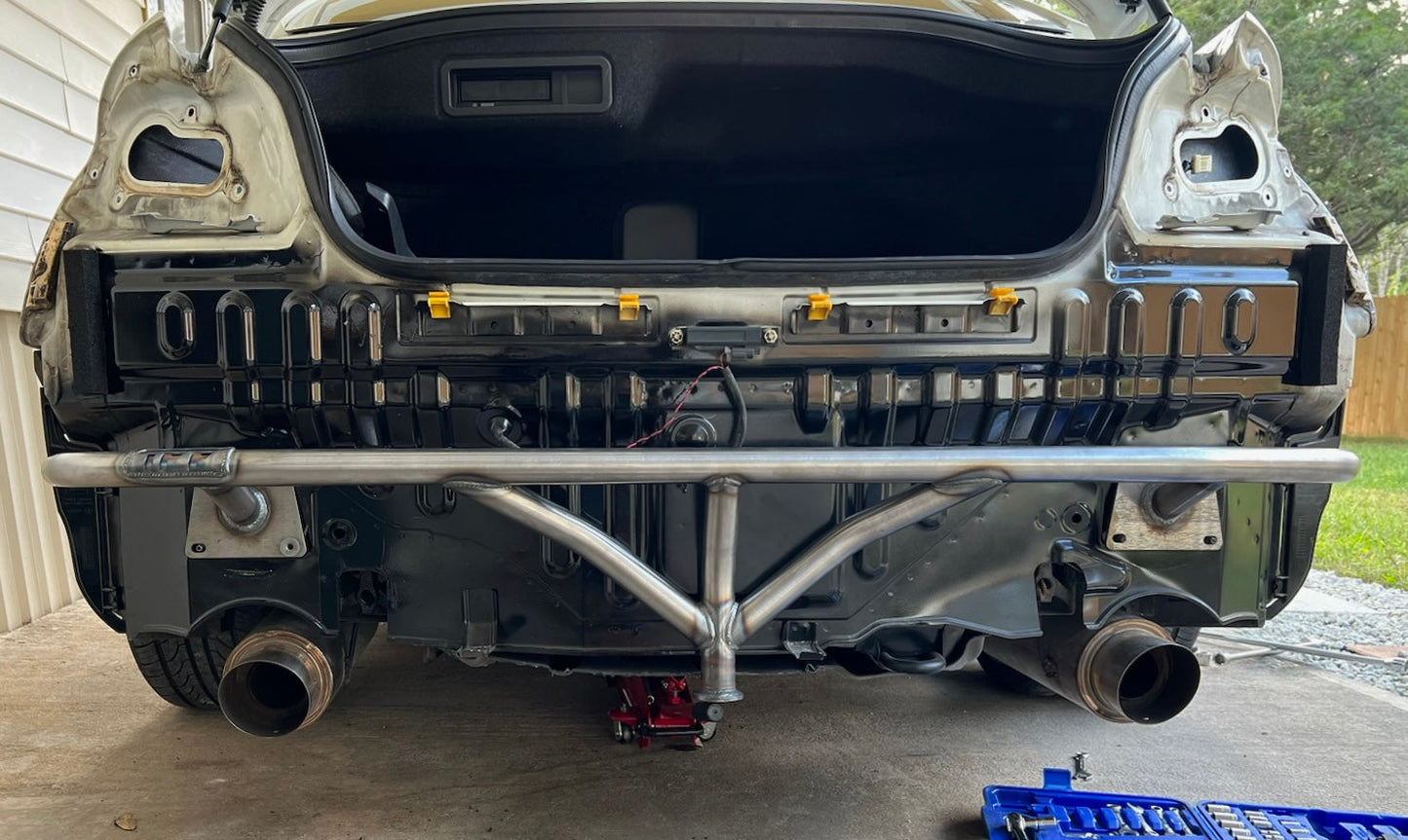 True Focus Fabrication - Infiniti G35 Sedan (07-08) | G37 Sedan - Rear Standard Bash Bar