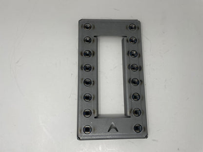 Alaria - Weld-in Tilton 600/800/900-series Floor Mount Pedal Box bracket