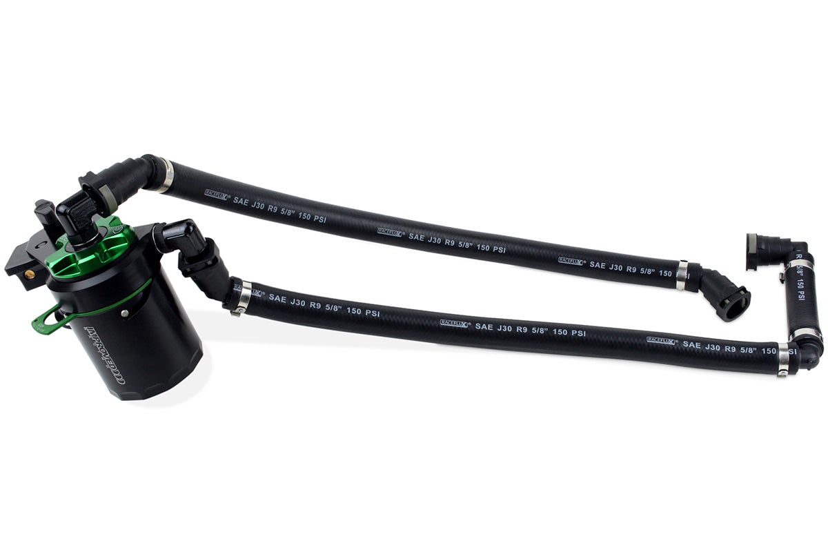 Improved Racing - CCS oil catch can kit, Dodge Charger & Challenger 6.2L Hemi Hellcat, Redeye, Demon