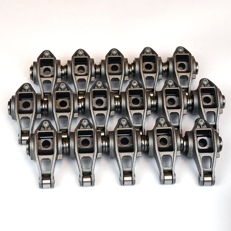 TSP - Paquete de balancín de rodillo ajustable LS7 1.82 de acero con kit de muñón TSP (25-TSP182RR-ADJ-LS7)