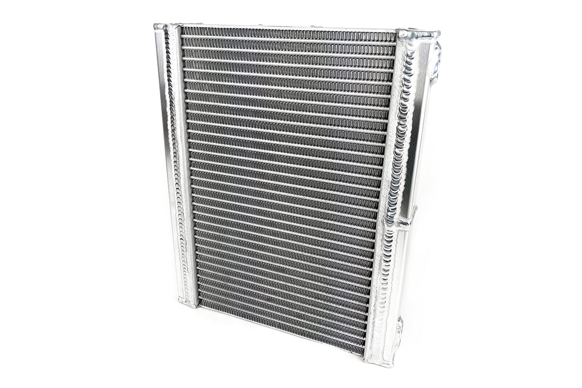 Improved Racing - High efficiency triple-pass oil cooler, 500 series, 30-row, 11.5" x 13.5", -10AN female ORB ports