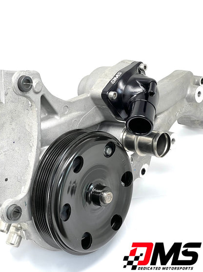 Dedicated Motorsports - LT Billet T-stat housing and Thermostat - Black