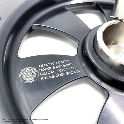 DomiWorks Engineering - 1JZ/2JZ to Dodge 8HP 70/75/90/95 Adapter Kit