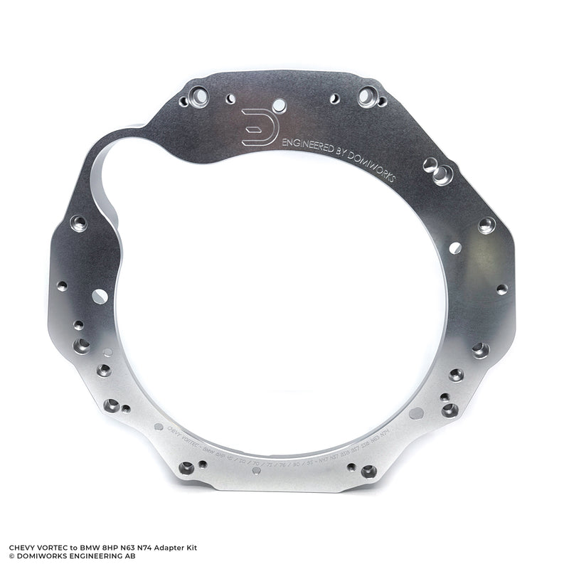 DomiWorks Engineering - CHEVY VORTEC TO BMW 8HP N63 N74 ADAPTER KIT