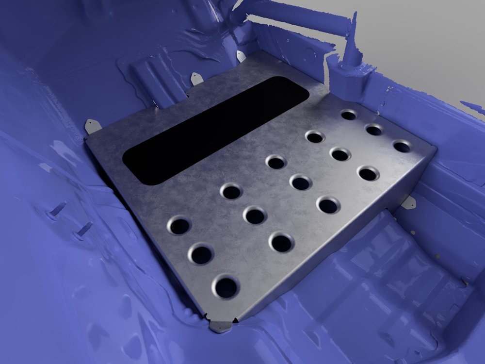 Rise Fab Shop - 350Z Z33 Heel plates