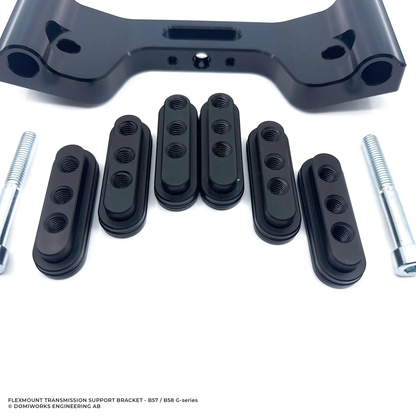 DomiWorks Engineering - FlexMount 2.0 - 8HP Transmission support bracket - B57/B58 G-series