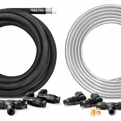 Nuke Performance - Air Jack 60 C 3pc Set, with PTFE hose kit and Quick release valve