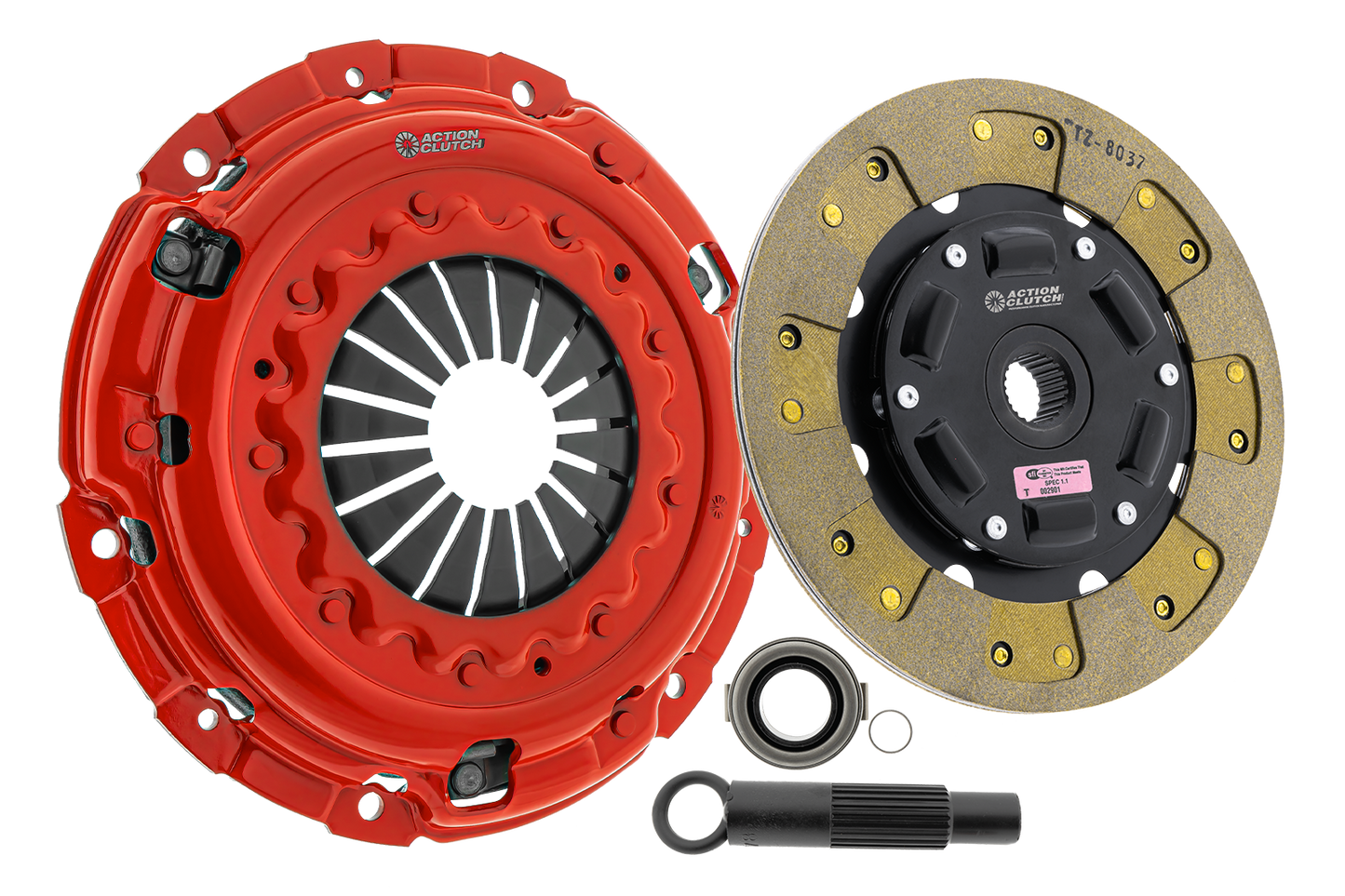 ACTION CLUTCH - Stage 2 Clutch Kit (1KS) for Nissan 370Z 2009-2020 3.7L (VQ37VHR) Without Heavy Duty Concentric Slave Cylinder
